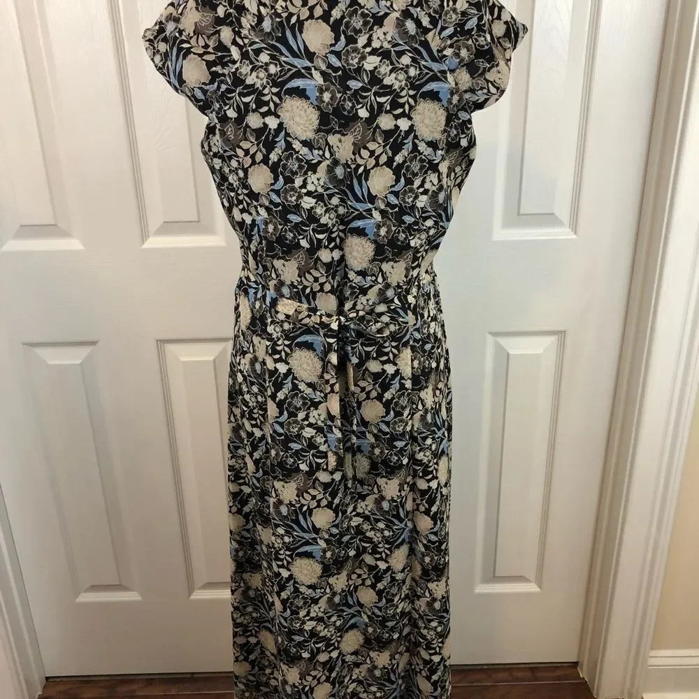 CHRISTOPHER & Banks shortsleeved maxi dress size 8 - Picture 6 of 10